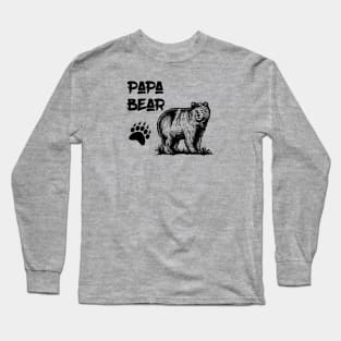 Papa Bear Long Sleeve T-Shirt